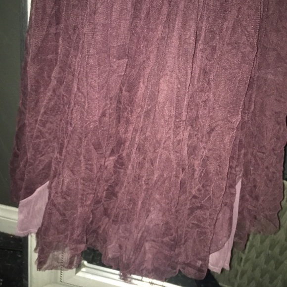 VERY RARE Free People Raw Tulle Maxi Slip - Picture 6 of 7